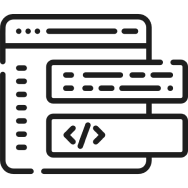 Web development interface illustration