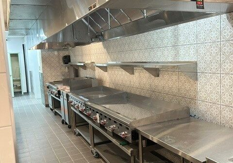 Completed Cook Station with Overhead FS